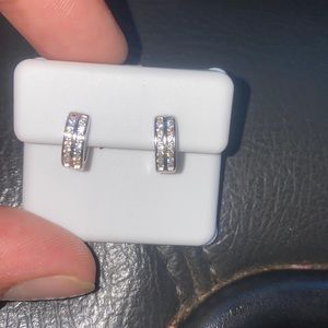 925 silver hoop earrings